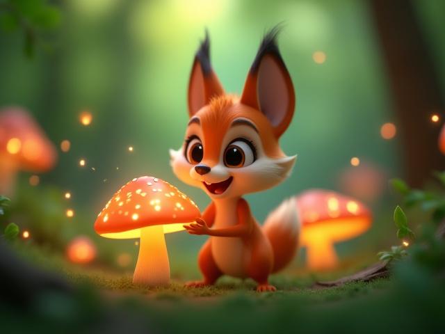 Animación de Personajes: Aventura en el Bosque Encantado